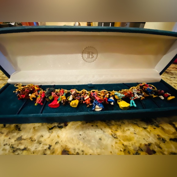 The Bradford Exchange Jewelry - The Bradford Exchange The Ultimate Disney Classic Character Charm Bracelet